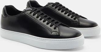 Scarosso Ugo Sneakers in Black - Calf at Nordstrom, Size 43.5