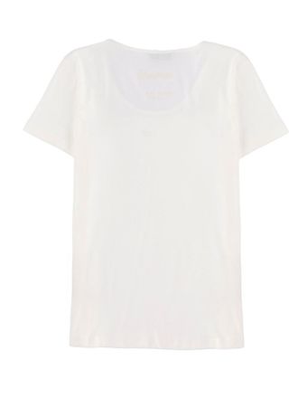 Max Mara Cotton Jersey T-Shirt - White