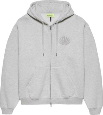 New Amsterdam Surf Association Chop Zip Hoodie - Sweatshirts & Hoodies - Hombre - Gris - XL