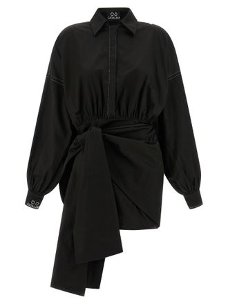Catalina Furniture Black Polyester Short Womens Dress