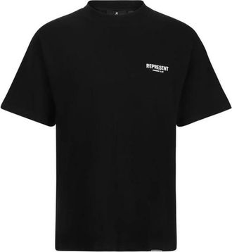 Represent Owners Club Katoenen T-shirt - Heren - T-shirts - Zwart - L - Katoen - Tops