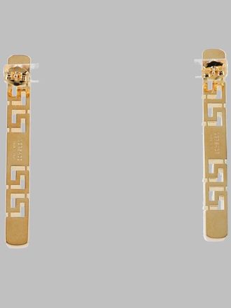 Versace Greca Earrings - Gold