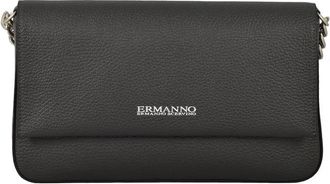 Ermanno Scervino Leather Baguette Bag - Grey