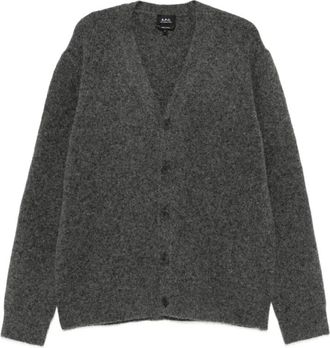 A.P.C. Hombre, Jerseys, Gris, Talla: S