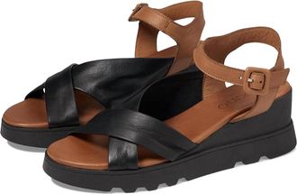 Bueno WomenS Gwyneth Sandals - Medium In Black