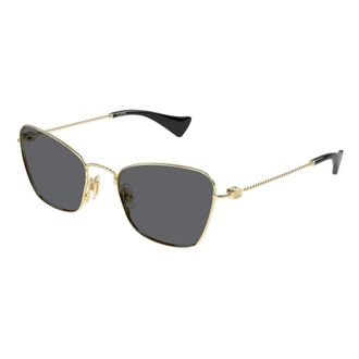 Valentino Cat Eye Zonnebril - Dames - Accessoires - Geel - Maat: 52 MM Nylon