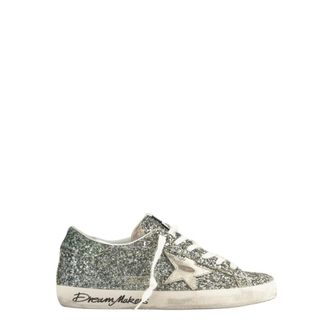 Golden Goose Super-Star Trainers - female - Golden Goose - Sneakers - Gray - 4 UK - Shoes