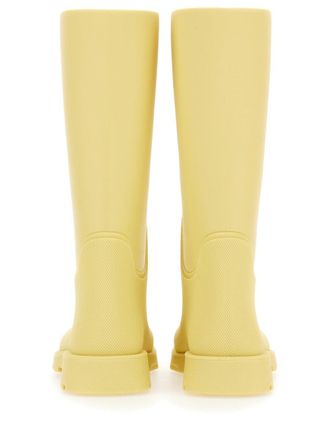 Burberry Synthetic Rubber Boots - Yellow