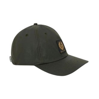 Belstaff Phoenix Cap - Heren - Petten - Groen - ONE Size - Katoen - Accessoires