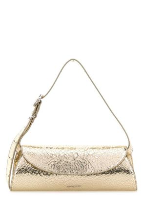 Jil Sander Golden Cannolo Small Shoulder Bag