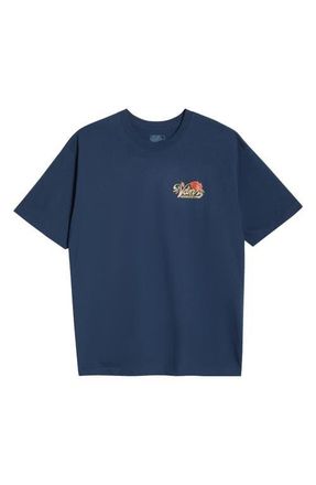 Vans Old Skool Bloom Cotton Graphic T-Shirt in Dress Blues at Nordstrom, Size Xx-Large