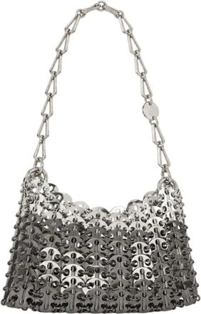 Paco Rabanne Bolso de Hombro de Malla - Bags - Mujer - Gris - ONE SIZE