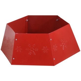 Vacchetti Cubre Eje Met&aacute;lico Plegable Hexagonal Rojo Cm&oslash;68h25