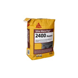 Sika Sika - Mortero De Reparaci&oacute;n Monotop-2400 Redes - 25 Kg - Gris