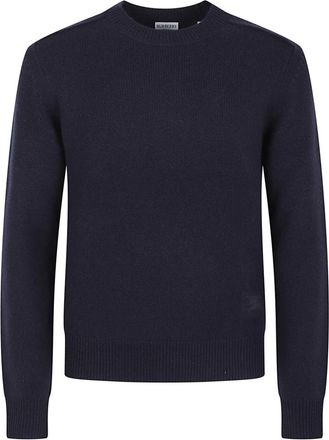 Burberry Cashmere Trui - Heren - Cashmere truien - Blauw - M - Kasjmier - Truien & Vesten