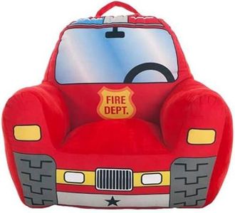 Bigbuy Armchair - CREACIONES LLOPIS - Firefighters Red - 1 seat - With armrests - 52x48x51 cm