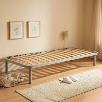 Dmora Dmora - Somier Individual Dgori, Base Ortop&eacute;dica De Contrachapado De Abedul De 13 Lamas, 100% Made In Italy, 90x190h34 Cm