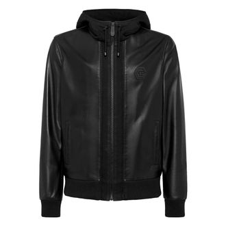 Philipp Plein Iconic Jacket - Heren - Jassen - Zwart - Maat: L Katoen