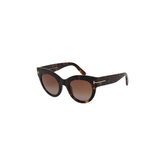 Tom Ford Zonnebrillen - Dames - Accessoires - Bruin - Maat: 51 MM