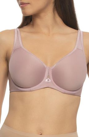 Felina Celestial Full Coverage Underwire Bra in Mauve Shadows at Nordstrom, Size 34Ddd
