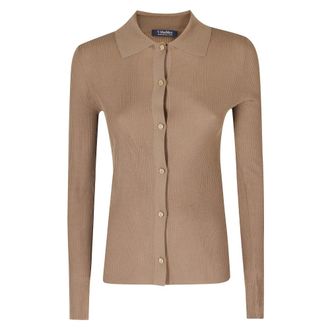 Max Mara Truien & Vesten, Dames, Bruin, XS, Limone Sweater