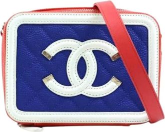 Chanel Pre-owned Vintage Leren Schoudertas - Dames - Vintage Schoudertas - Veelkleurig - ONE Size - Leer - Vintage