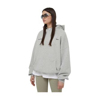 &raquo;Preach&laquo; Hooded Sweatshirt - Dames - Sweatshirts - Grijs - M - Katoen - Hoodies & sweatvesten