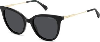 Polaroid Sunglasses, female, Black, 52 MM, 4184/S/X 807(M9) Sunglasses