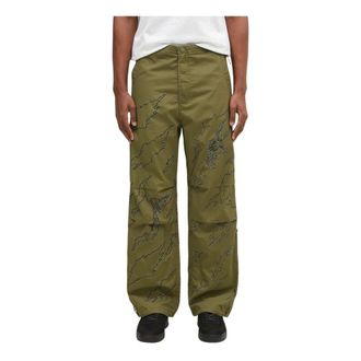maharishi Heren, Broeken, Groen, Maat: L