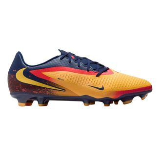 Nike Voetbalschoenen voor heren van de Academy-serie, voor harde ondergrond (Oranje/Volt)