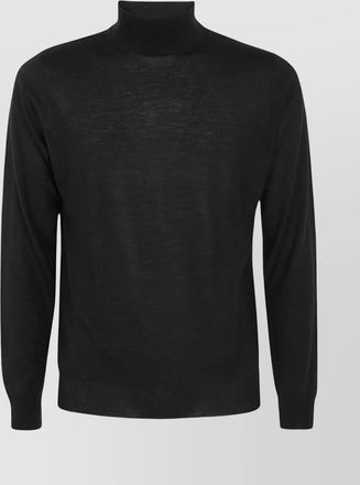 Drumohr modern turtleneck sweater long sleeves