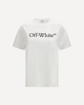 Off-white Big Logo Bookish T-shirt Female XS