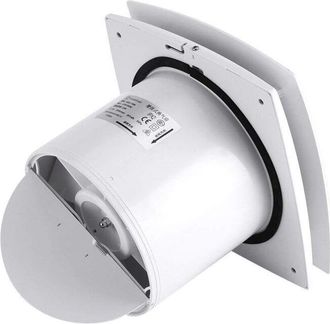 OEM Ventilador Extractor Silencioso De Pared Para Ba&ntilde;o, Cocina, Aseo, Dormitorio, Oficina, Fabricado En Abs, Bajo Consumo Energ&eacute;tico, 22 W, Blanco