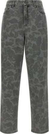 Carhartt Work in Progress Jeans - Dames - Regular Fit Jeans - Grijs - W25 - Jeans