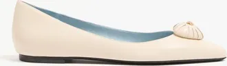 Valentino Garavani Coeur Royal Kidskin Ballerina Wo