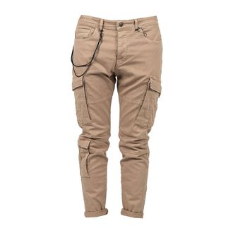 Xagon Man Heren, Broeken, Beige, Maat: M Katoen