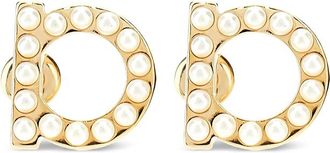 Ferragamo Embellished Gancio Earrings
