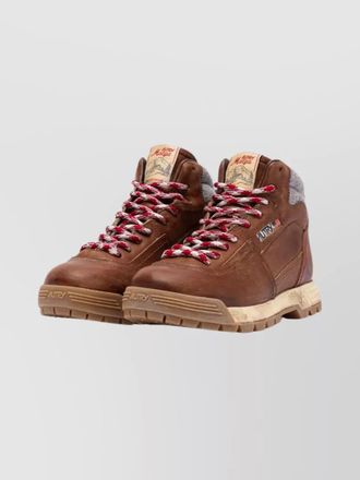 Autry leather hiking boots