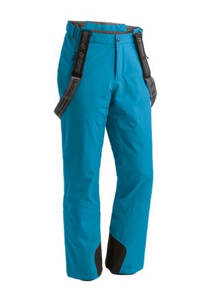 Maier Sports Skihose MAIER SPORTS Anton 2.1, Herren, Gr. 50, Normalgr&ouml;ssen, blau (royalblau), 100% Polyester, Hosen Skihose, Herren Schneehose mit Hosentr&auml;gern, wi