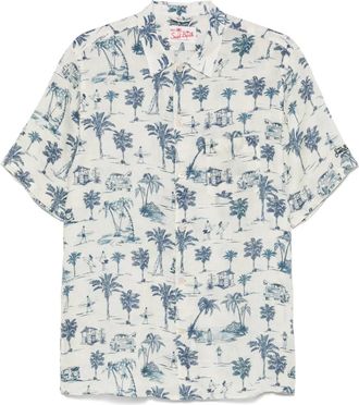 MC2 Saint Barth Camicia in lino - Toni neutri