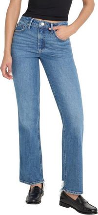 Good American Good High Waist Kick Flare Jeans in Indigo1212 at Nordstrom, Size 14