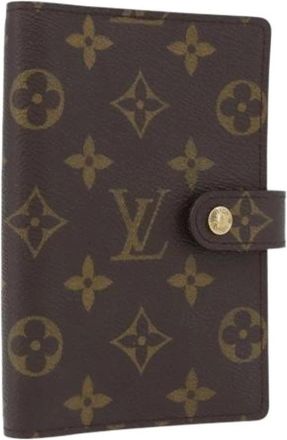 Louis Vuitton Pre-owned Day Planner Cover - Dames - Vintage Accessoires - Bruin - ONE Size - Vintage