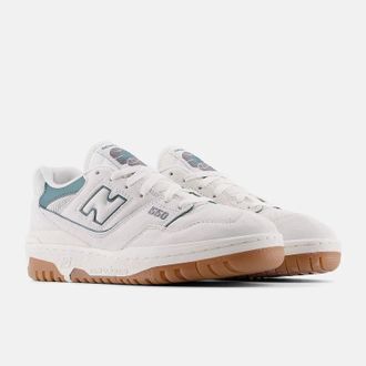New Balance Womens New Balance 550 BBW550SE Sneaker Sea Salt Leather Lifestyle Shoes SHOP109