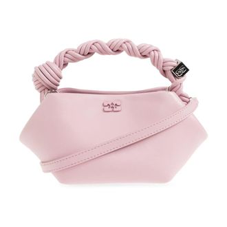 Ganni Tassen, Dames, Roze, ONE Size, Leer, Eco Leren Tas