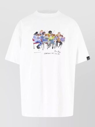 Martine Rose graphic print crew neck short sleeve shirt