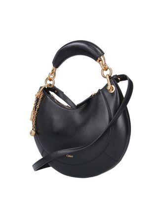 Chlo&eacute; Womens Chlo&egrave; Bags Black Lamb Leather