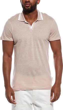 Orlebar Brown Felix Pique Linen Polo Shirt