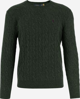 Polo Ralph Lauren Maglione Polo Ralph Lauren in lana e cashmere lavorato a trecce