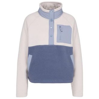 Stoic MerinoSoftFleece MMXX.Karmas Half Zip Fleecepullover f&uuml;r Damen | grau