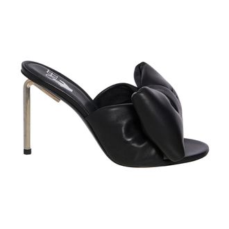 Off-white Schoenen, Dames, Zwart, 36 EU, Sandalen met hoge hak